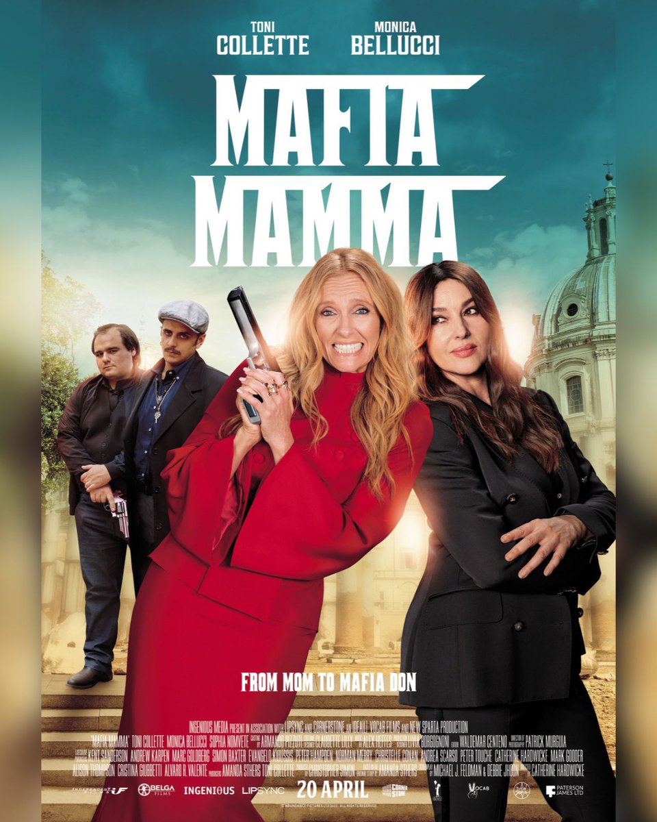 From Mom to Mafia Don! Check hier de poster voor Mafia Mamma met Toni Collette en Monica Bellucci! Je ziet het vanaf 20 april in de bioscoop 🎬

#independentfilmsnl #IF #mafiamamma #tonicollette
#monicabellucci #sophianomvete #eduardoscarpetta
#alfonsoperugini