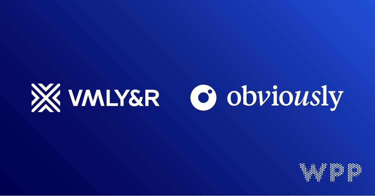VMLYR's tweet photo. We’re thrilled to welcome the best in influencer marketing to the VMLY&amp;R global network! @obviouslysocial is an unparalleled, award-winning, technology-led social influencer marketing agency – here we go! https://t.co/zOk2dRtx5o https://t.co/HgByxj0fjE