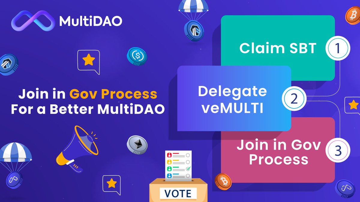 multichaindao's tweet image. 📣 Hey frens,

🤑 $ARB allocation proposal will be under temperature check tmr!

🤩 Don't miss out on the opportunity to have a say in #MultiDAO. Delegate your veMULTI now and be a part of the decision-making process. Your participation matters! 

🤫 We have #airdrops to our