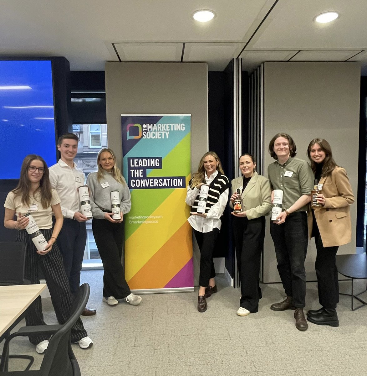 ⭐ Star Marketing Student: finalist announcement

On Thursday 16 March we returned to the Edrington UK offices in Glasgow for this year's Apprentice Day.

👏 See the finalists here: loom.ly/kL9lG1s