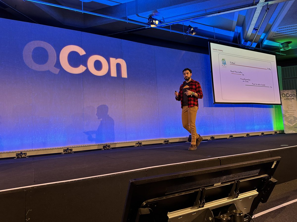 War stories about running Kafka in k8s (problems? Really?) from <a href="/andream1668/">Andrea Medda</a> at #qconlondon