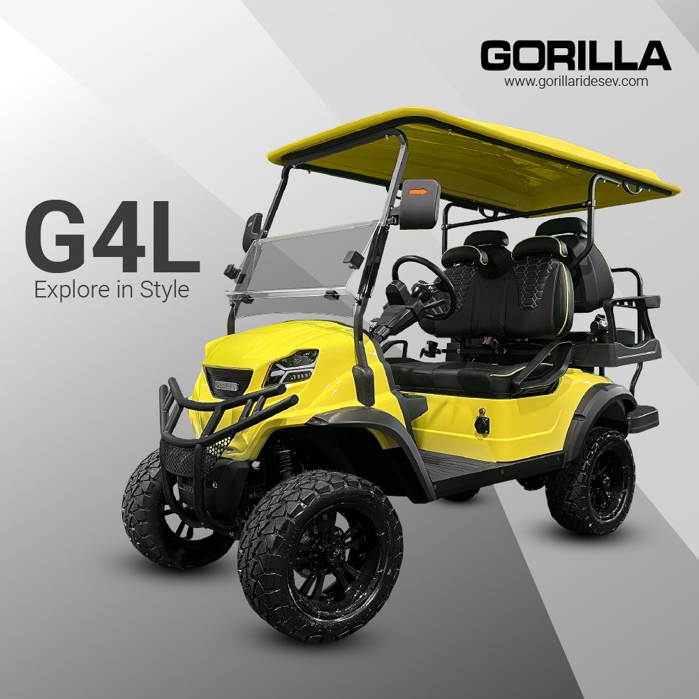 🔥Move quickly and easily around your community with our new G4L, power and performance like ever before.🏎️

#GorillaRides #G4L #BetterThanTheRest #PowerAndPerformance