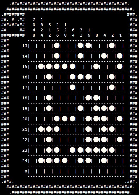 _PyBlock_'s tweet photo. Make your #Bip39 #Bitcoin Backup with @TinySeed_io.
Use the @Odudex #Script to make an #Ascii #TinySeed with the #Dots to get your template before to make it physically.
Works for 12 & 24 Words.
(#Ascii #TinySeed display Front & Back)
Available on PyBLØCK in the next release. https://t.co/ouKlX2XMin
