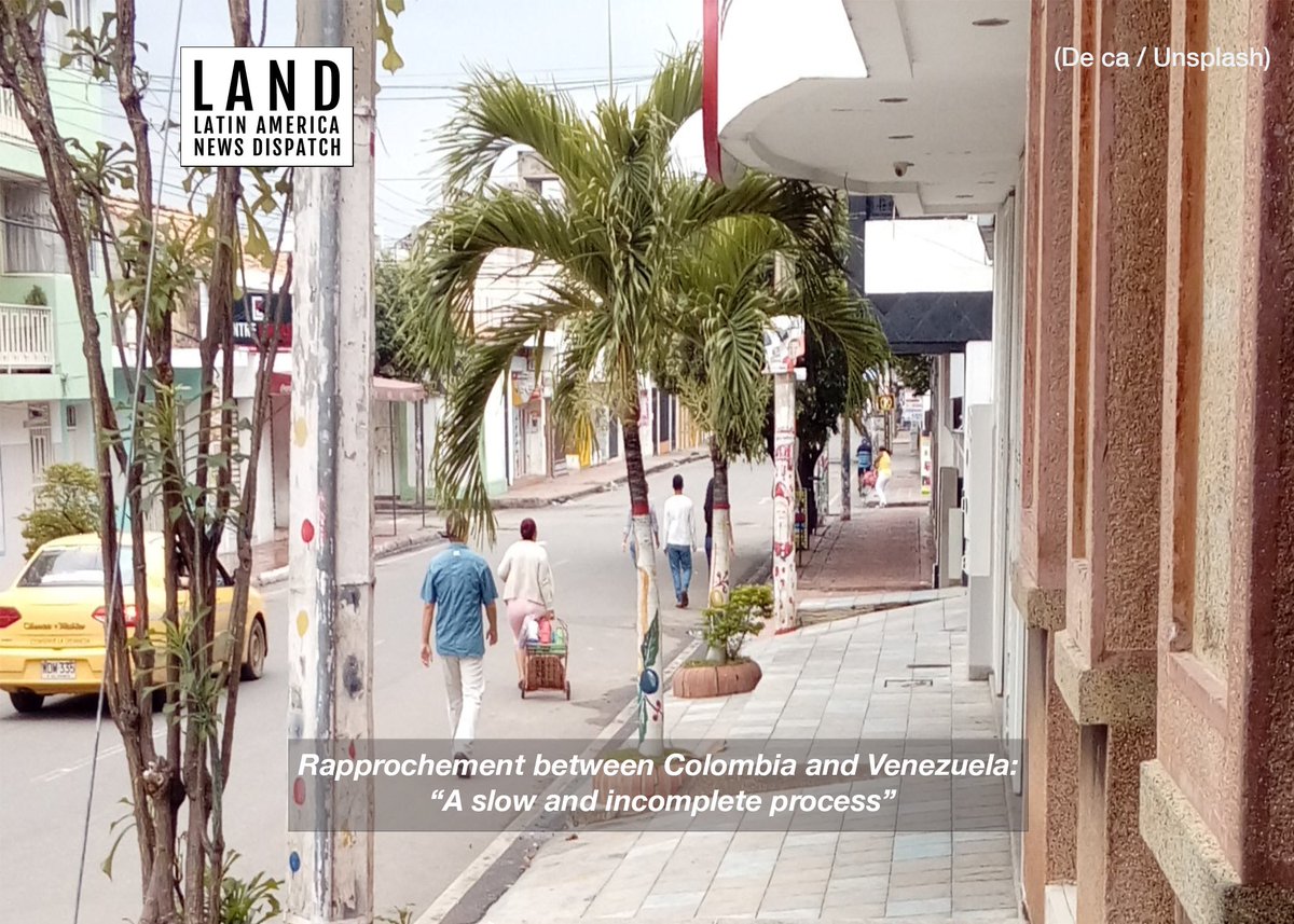 FROM THE NEWSDESK. Cúcuta, Colombia. “A slow and incomplete process”: Take an inside look at how rapprochement between Colombia and Venezuela has been shaping up at the following link: latindispatch.com/2023/03/20/col…

✍️ Original reporting done by Mie Hoejris Dahl 
<a href="/Miehdahl/">Mie Hoejris Dahl</a>