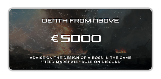 We just got a #SuperBacker! In addition to a bunch of other good stuff, one happy backer is going to help the team design a boss encounter for the final game! Thank you for your support! Check all of our juicy rewards in the link below.