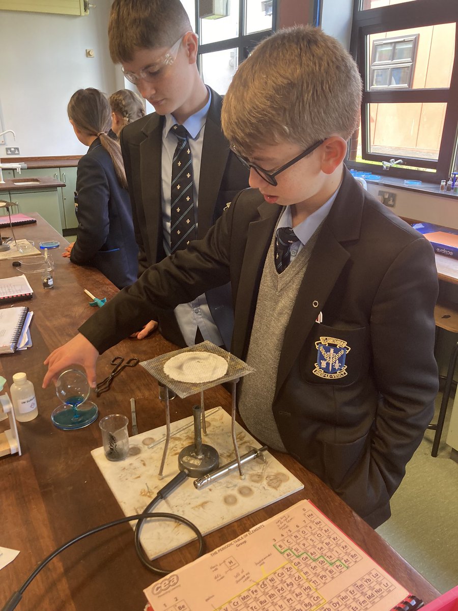 St. Louis Grammar School, Chemistry tweet media