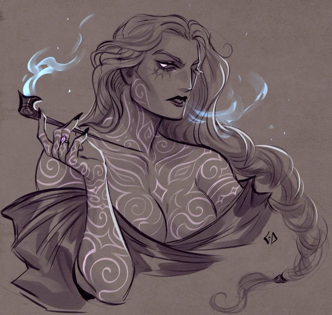 Witch tier reward for  She's so pretty.... 