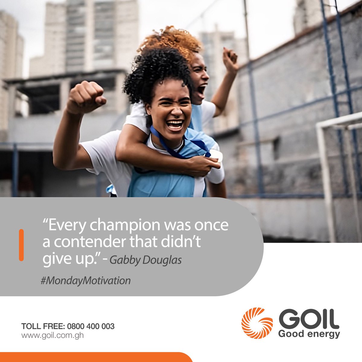 GOIL_Official's tweet photo. Happy New Week!
#GOMakeIt
#GOClub
#GOIL
#Goodenergy https://t.co/PEoVYZ0eIV