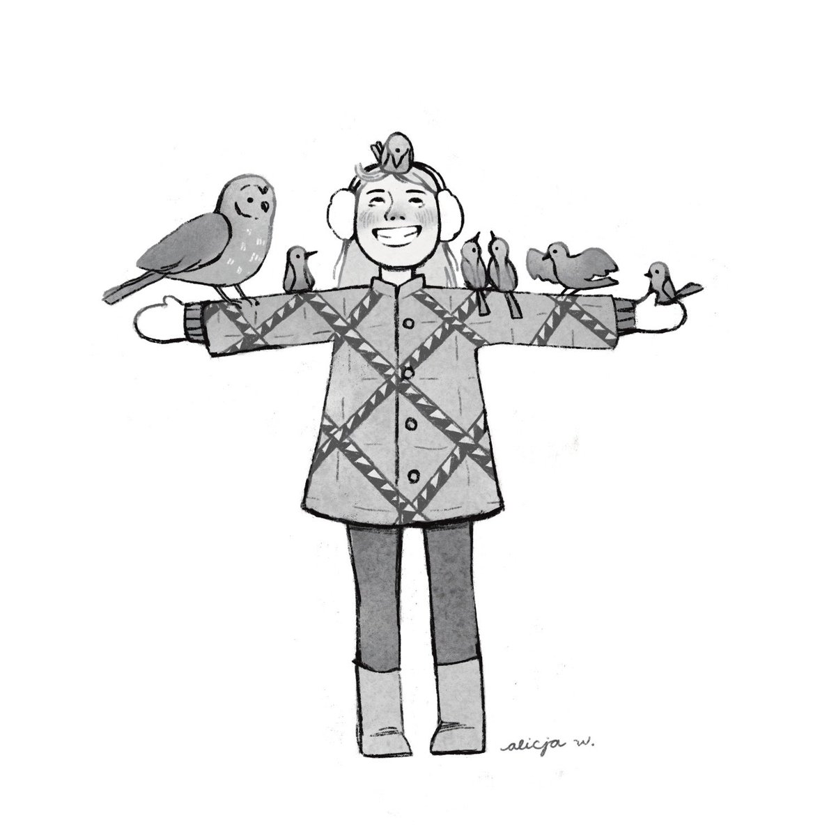 Another winter kiddo 🪶