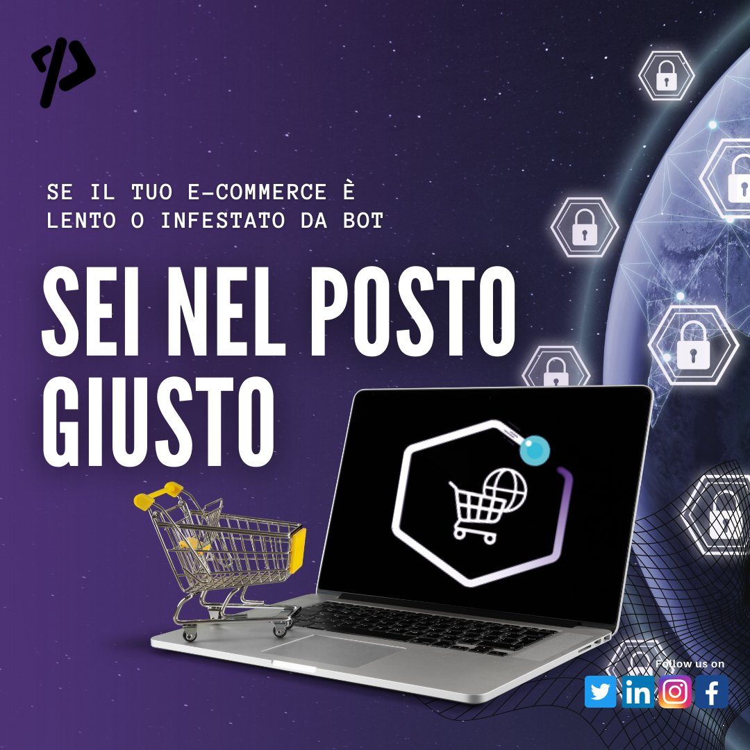 Non è mai troppo tardi.

Il tuo e-commerce è lento? Non ricevi più ordini ed è infestato da BOT?

Lasciaci il tuo contatto, ti richiamiamo noi: clicqui.net/2Iwkd

#seerbox #cybersecurity #hacking #bot #technology #cybercrime #privacy #datasecurity #dataprotection