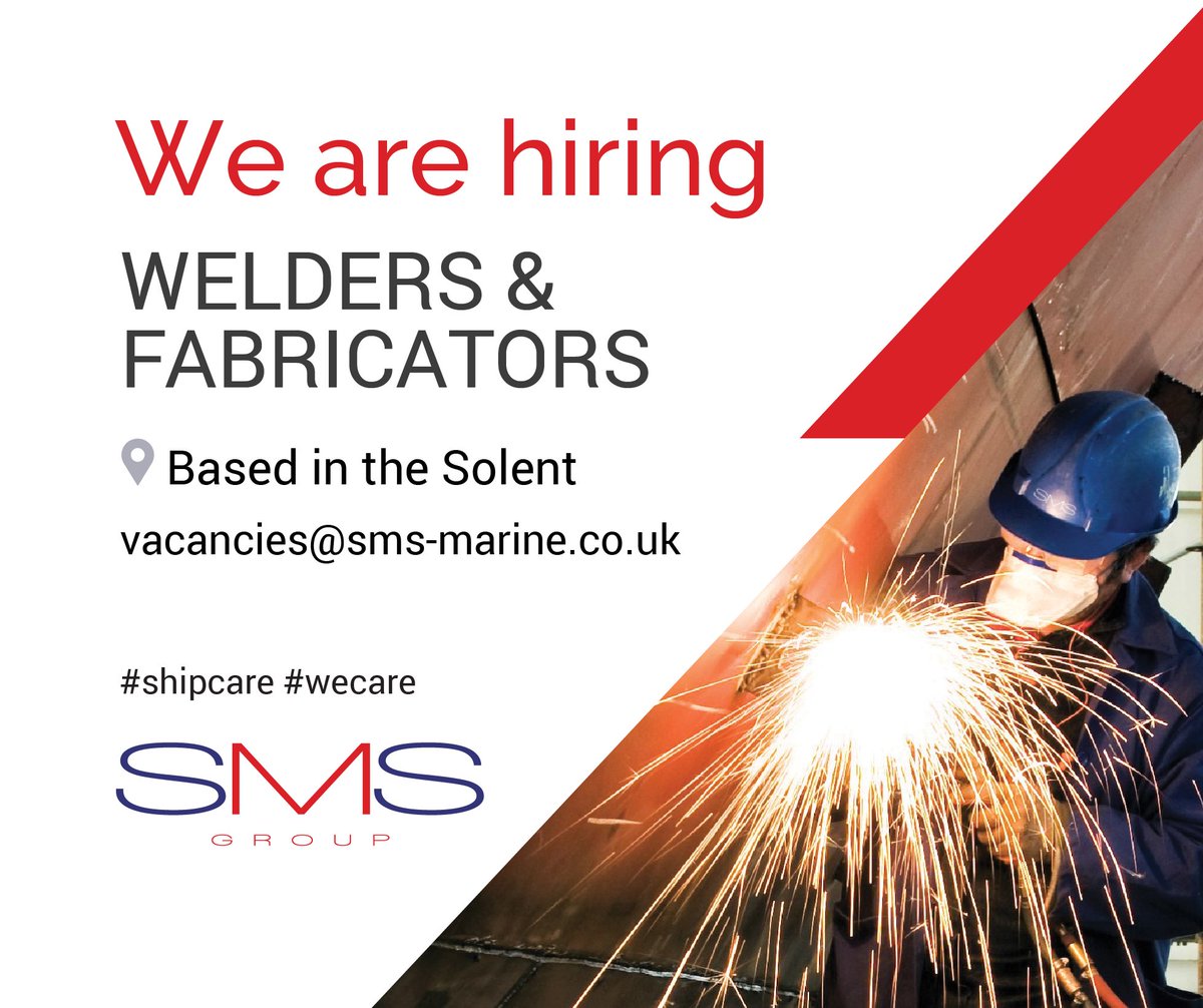 SMS Group (@smarineservices) on Twitter photo PLEASE SHARE. We are hiring; and unlike our competitor the role/s are sustainable, with an ethical employer, across varying locations and on varying projects - no false promises and no inflated, unsustainable, pay rates. If you’re interested E: rebecca.lloyd@sms-marine.co.uk. PLEASE SHARE. We are hiring; and unlike our competitor the role/s are sustainable, with an ethical employer, across varying locations and on varying projects - no false promises and no inflated, unsustainable, pay rates. If you’re interested E: rebecca.lloyd@sms-marine.co.uk.
