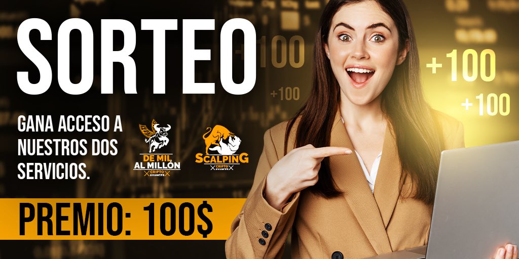 🍀SORTEO🍀

Participa en el sorteo que se realizará el 29/03, con valor de $100 $USDT. (Acceso a nuestros dos servicios) 

PARTICIPA súper fácil:
1️⃣ Dale like ♥️ y Re-Tweet 🔁
2️⃣ Síguenos en Twitter <a href="/CriptoAvances/">Cripto Avances</a> 
3️⃣ Etiqueta a 3 amigos 

🔥+ comentarios, + oportunidades.
