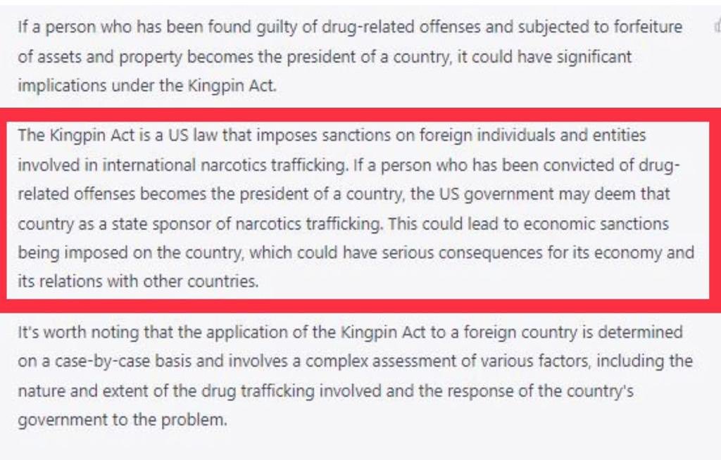Ayodeji Oyewumi on Twitter "The US Foreign Narcotics Kingpin