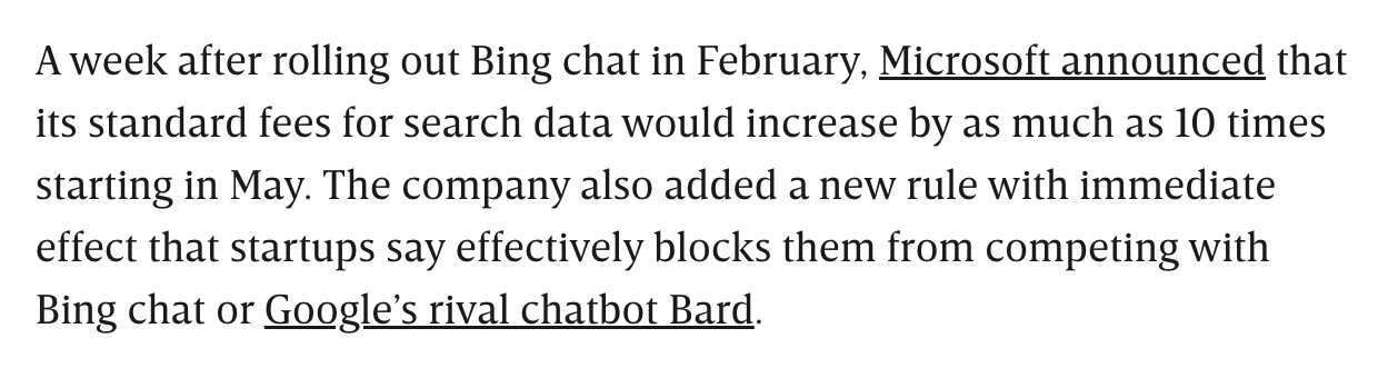 1 pic. ChatGPT Opened a New Era in Search. Microsoft Could Ruin It https://t.co/djyAMijTrH https://t.co/VgiRBlN6VS