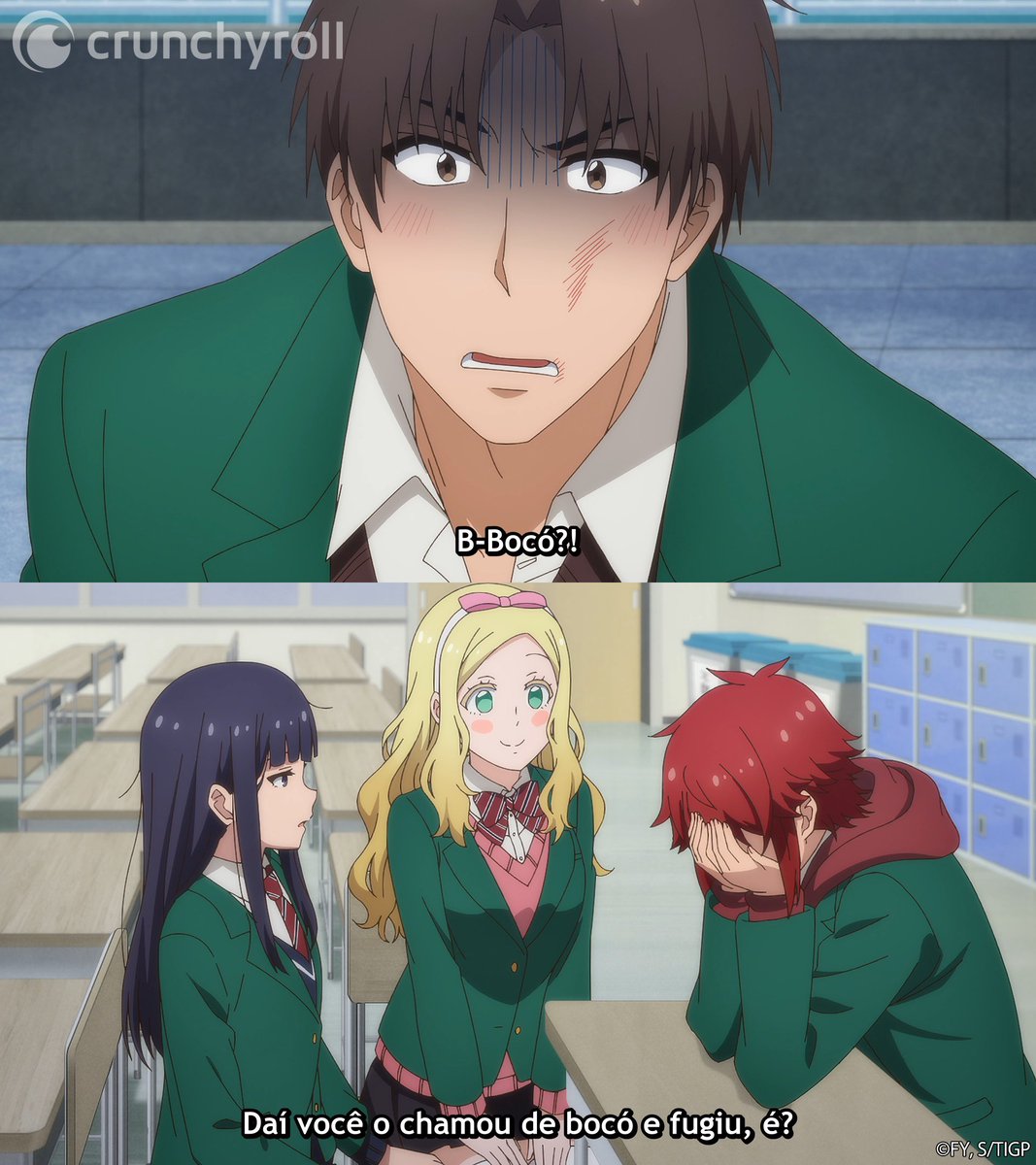 Crunchyroll Brasil ✨ on X: Boba 😀 ✨ Anime: Tomo-chan Is a Girl