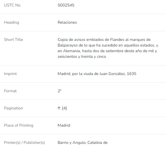 Universal Short Title Catalogue (USTC) 📖🔍 tweet media
