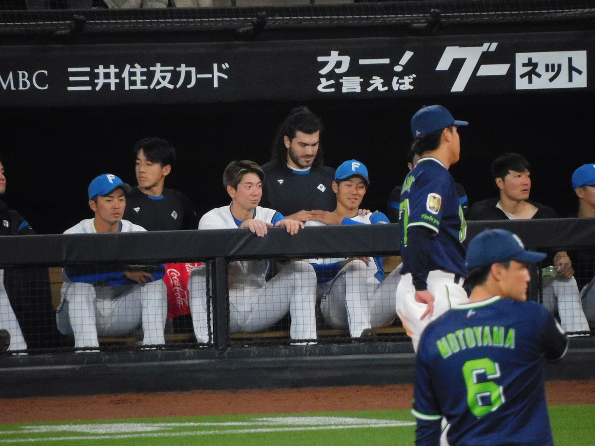 SUMINAFHERO61's tweet photo. #2023年03月26日
#LoveFighters
#コディ・ポンセ
#松本剛
#石井一成
#sec135
#外野レフト1階席
#4列目
まつごーを労るポン
石井くんには「痛い!」って言われてた(笑) https://t.co/7PlS0DfFjM