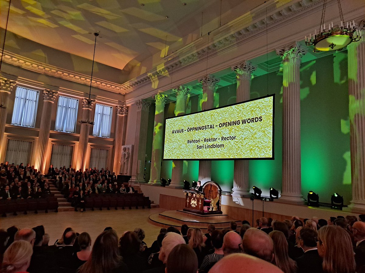 Hienoa olla mukana juhlistamassa Helsingin yliopiston 383. vuosipäivää! <a href="/HyPlusHelsinki/">HY+ Helsinki</a>