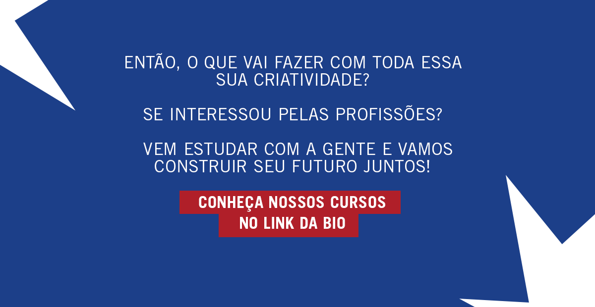 Ser criativo é ser inovador, destoante e ter ideias revolucionárias. Mas também é algo que somos no dia a dia, em nosso íntimo, nas resoluções de problemas da nossa rotina. Existe uma série de carreiras que essas habilidades viram ofício. Conheça no post!