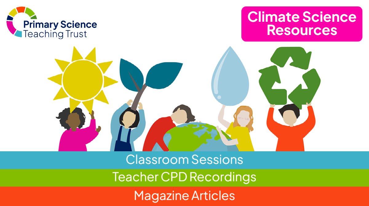 Are you exploring climate science after the Easter break? 🌍 If so, we're here to help!

We have classroom sessions to use with your pupils and teacher CPD videos to share with staff. 

👉 tinyurl.com/2sfydkyu