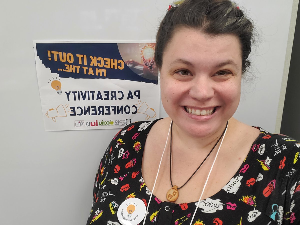 BobcatsMrsH's tweet image. Feeling inspired at the first PA Creativity Conference! #pacreatecon