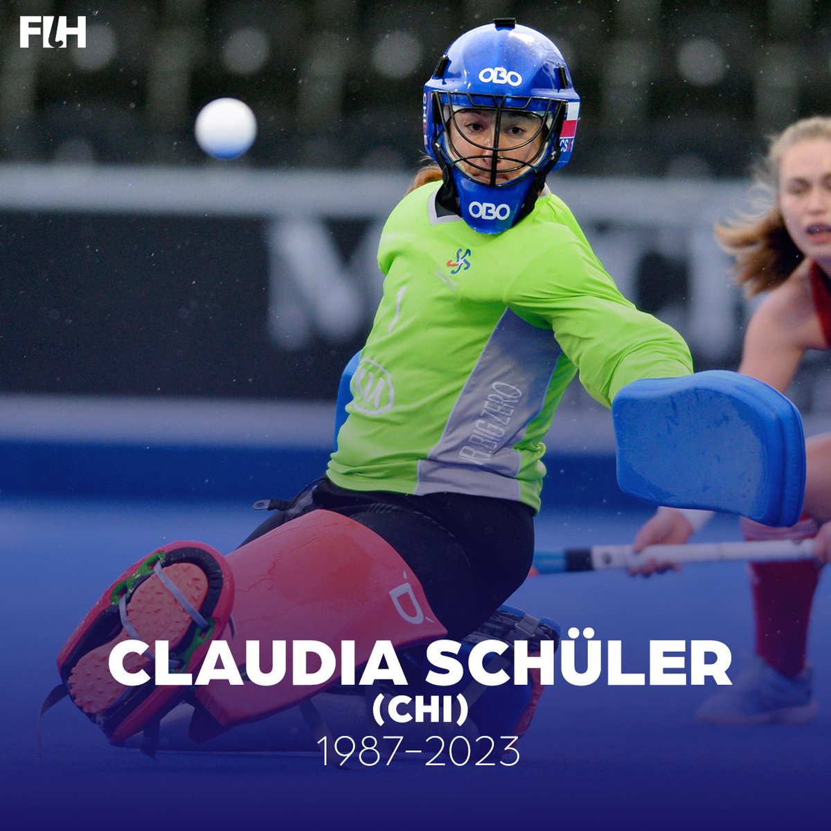 “Shocked and deeply saddened to hear about the tragic passing away of Chile’s former goalkeeper Claudia Schüler, at such a young age”, said FIH President Tayyab Ikram.
1/2