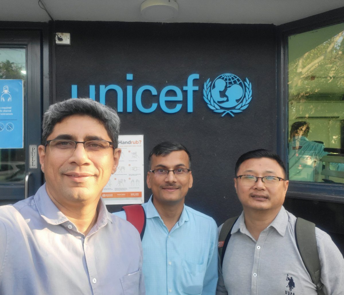 Today had an opportunity to visit UNICEF office along with team members. It's always exciting to meet Pioneers  and learn from them 🙏✨ <a href="/academy_csc/">CSC Academy</a> <a href="/CSCegov_/">CSCeGov</a> <a href="/PMGDISHA/">PMGDISHA</a> <a href="/TeleLaw_/">Tele-law</a>