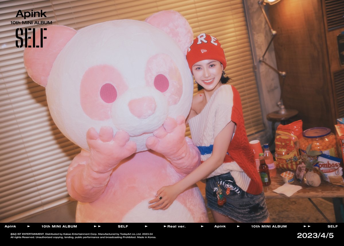 [#에이핑크] 
Apink 10th Mini Album [SELF] 
Concept Photo #Real #HaYoung

2023.04.05 6PM (KST)
 
#Apink 
#SELF #DND
#오하영 #하영