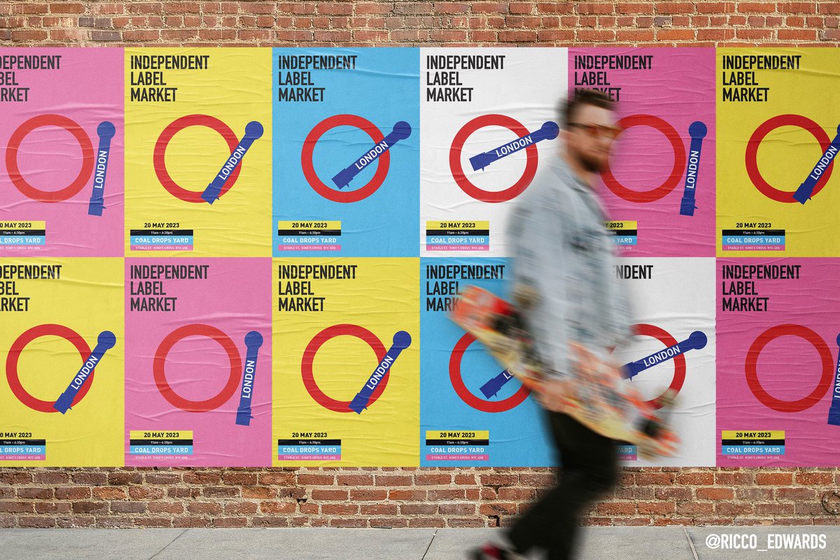 ricco_edwards's tweet photo. One Minute Brief of the Day: 
Create posters to promote @IndieLabelMkt's Spring Market Event at Coal Drops Yard, London, 20/05/23 #ILMLondon 💿 @OneMinuteBriefs https://t.co/Po0zyOVBD3