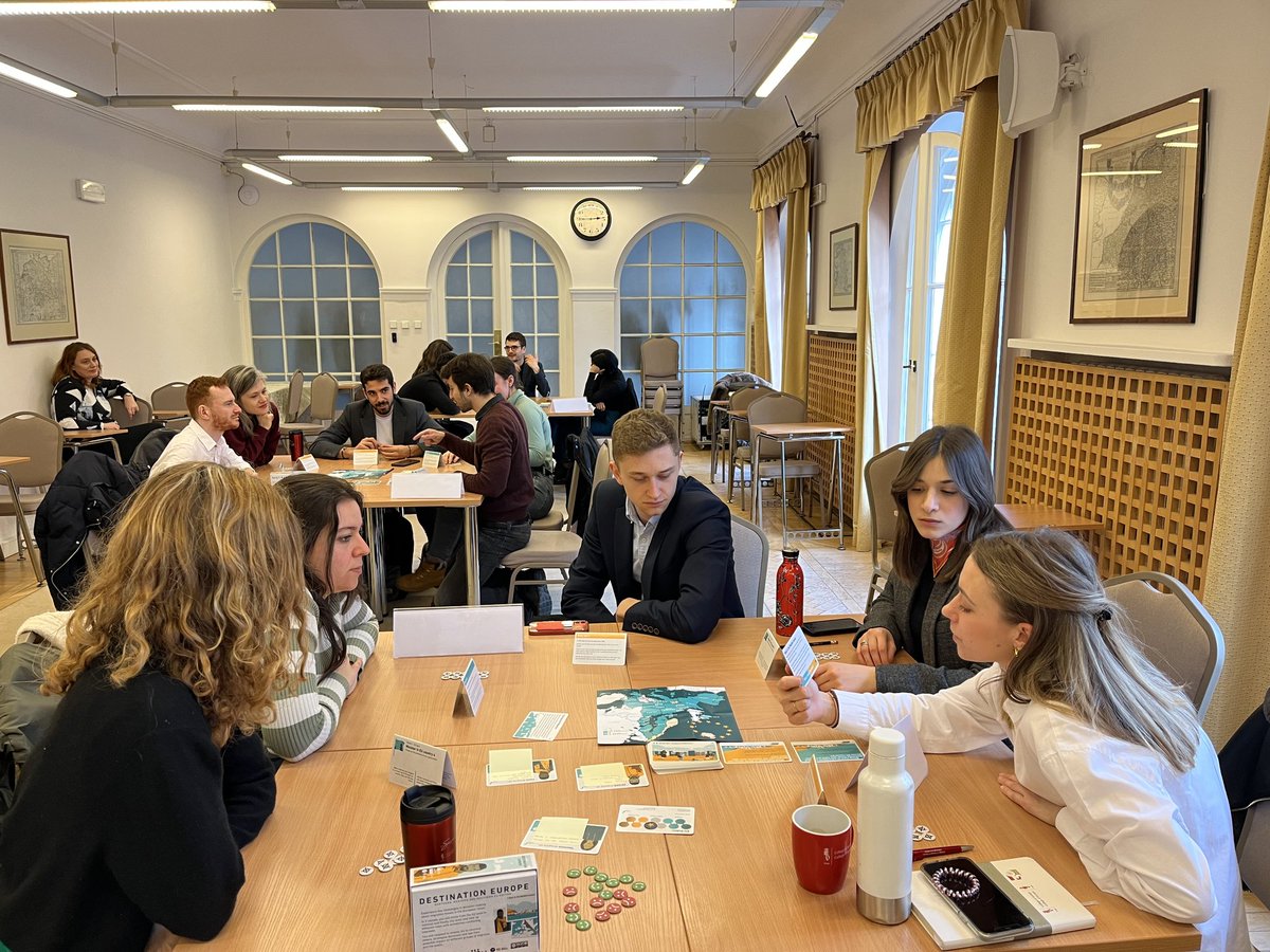 coenatolin's tweet photo. ... the visiting students could also experience the Natolin academic offer during their trip.

Part of the rich programme offered by the Nests, the Natolin Academy of Migration's simulation game 'Migration and Integration' took place on Sunday -  participation open to all (2/2) https://t.co/AoPLnLAfRl