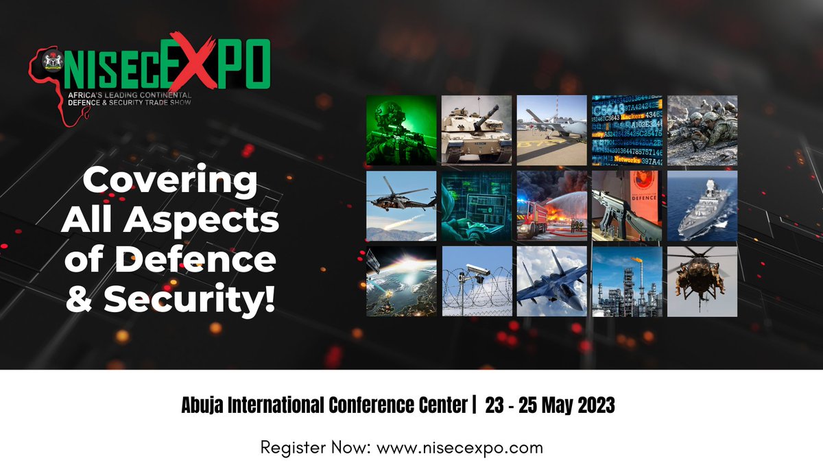 "Attention! Attention!!
Dear Industry CEOs, join us at NISECEXPO 2023 the premier event for the latest innovations in security and defence technologies. Don't miss out on the opportunity to connect with industry leaders and end users. 

Register now!" nisecexpo.com