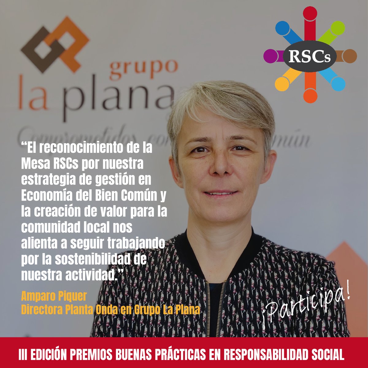 ⚡️Presenta tu candidatura, aún estás a tiempo.

PREMIOS BUENAS PRÁCTICAS EN RESPONSABILIDAD SOCIAL

👉 Presenta tu candidatura antes del 𝟭𝟱/𝟬𝟱/𝟮𝟬𝟮𝟯
👉 Toda la información: buff.ly/3TlXCnG
#PremiosMesaRSC23 #Premios #RSC #BuenasPrácticas #ODS #PactoMundial