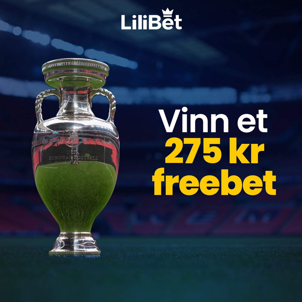 💸 Vinn et freebet på 275 kr

⚽️ Gjett hvor mange mål som vil bli scoret totalt i EM-kvaliken i kveld
✅ Retweet + følg oss 

😎 Én vinner fra alle korrekte svar vil motta et freebet på 275 kr.

(Regler og betingelser gjelder)