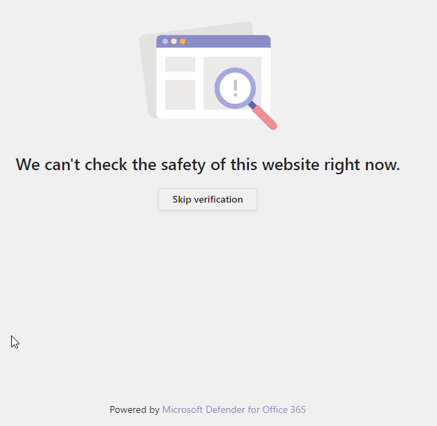 Gaemeu's tweet photo. @MSFT365Status Currently we're running into shown issue - skip works fine. 

Links in Microsoft Teams. Region EUW (Germany). https://t.co/CiW8A57zPM