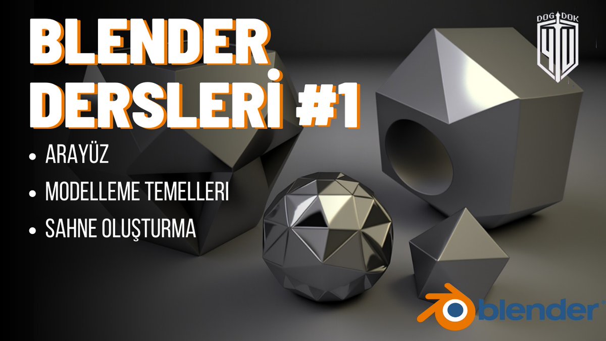 Blender eğitimimizin ilk bölümü şimdi YouTube'da!
İzlemek için:
youtu.be/VKHGGgVHmPY