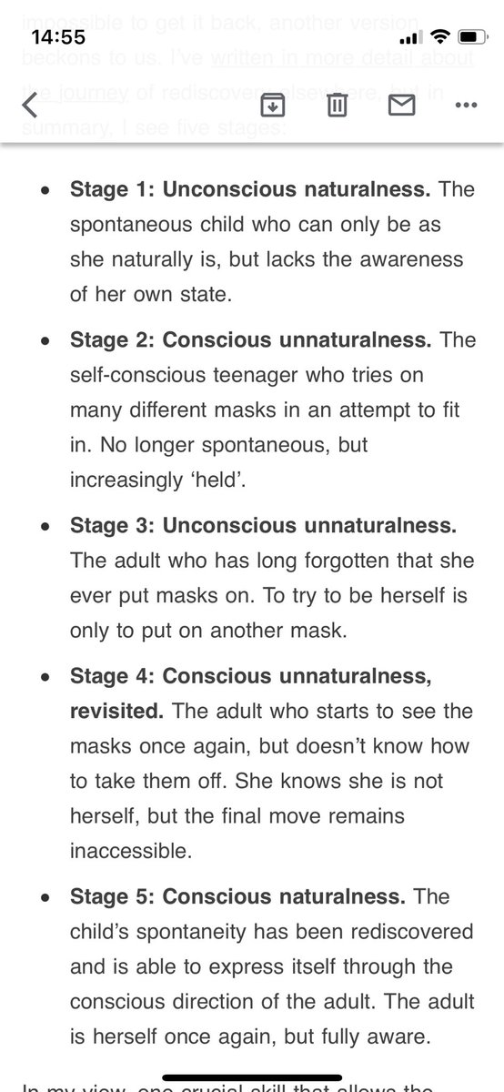 A very very useful perspective on the challenges of “being yourself”, from <a href="/m_ashcroft/">Michael Ashcroft</a>’s latest newsletter open.substack.com/pub/thinkingou…