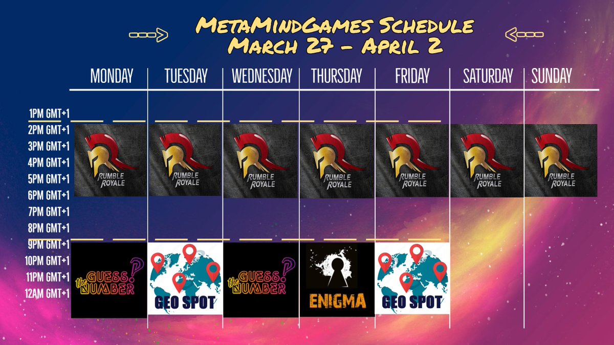 Games of the week!

This week, we are testing a game we also created : Geo Spot!

Find the location of the picture from Google Street View!

#Web3Gaming #PlayToEarn #NFTS #Web3