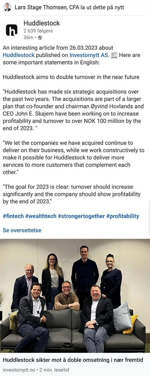 No selskapet ditt går so ræva på børs at du dela denna type content🥵🙈