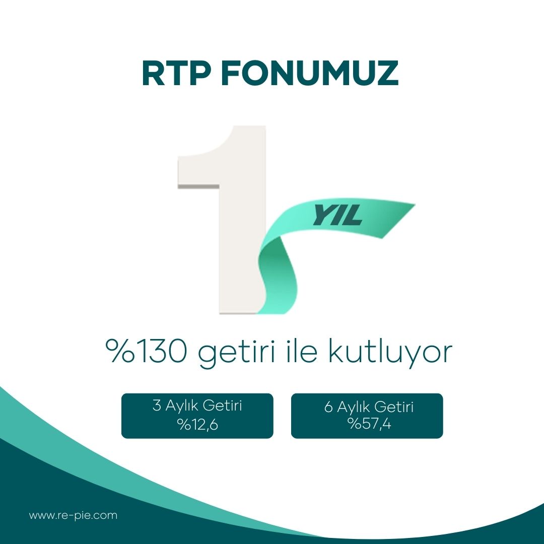 #RTP Fonumuz 1. yaşını yıllık %130 Getiri ile kutluyor. Fonumuzu TEFAS üzerinden alabilirsiniz.

#BIST #yatırımfonu
