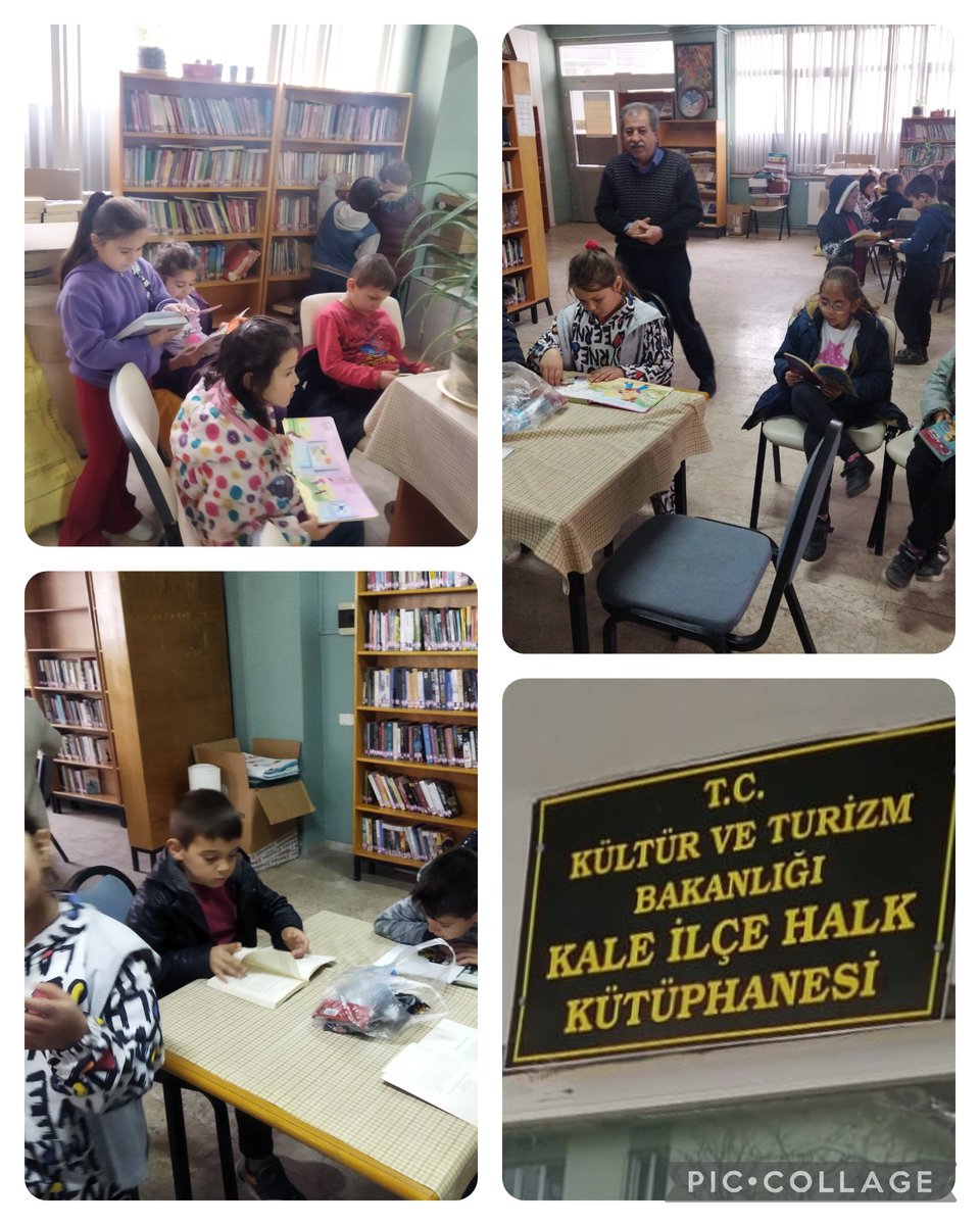 Kütüphaneler haftası kapsamında 2. Sınıflar olarak Kale Halk Kütüphanesi ne gezi düzenledik. Kitapları inceledik,okuduk, kütüphane ye üye olduk. <a href="/HkankuralHatice/">Hatice</a> 

<a href="/kalemem20/">Kale İlçe Milli Eğitim Müdürlüğü</a> 
<a href="/KaleKitapOkuyor/">KalekitapOKUyorzinciri</a> 
<a href="/totak2066/">Nurettin TIKIM</a> 
<a href="/kalekemalaraci/">Mehmet ve Kemal Aracı İO</a> 
<a href="/DenizlideO/">DenizlideBirÖğretmen</a> 
<a href="/Bekirata20/">Bekir Ata</a> 
<a href="/KaleKaymakamlig/">Kale Kaymakamlığı</a>