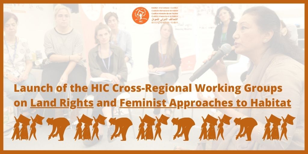 📢Do you want to link your local work to regional and cross-regional learning and advocacy? If you are a HIC Member or Ally, you are invited to join HIC’s cross-regional working group on Land Rights and/or Feminist Approaches to Habitat! All the info hic-net.org/launch-of-the-…