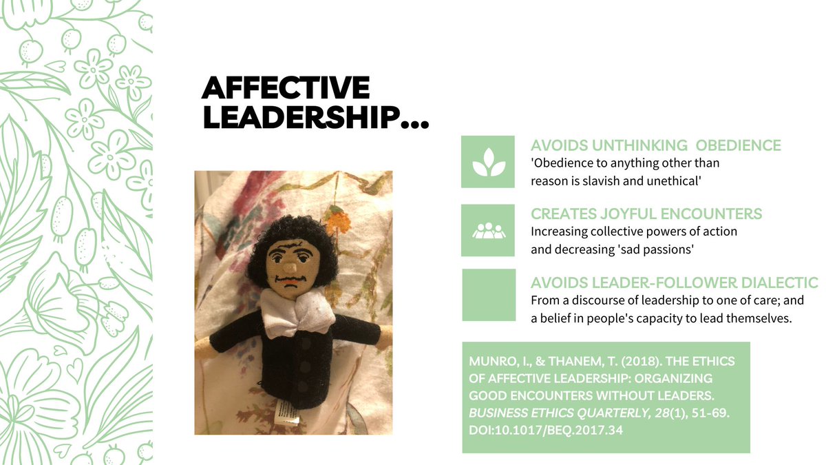 KaySocLearn's tweet image. Writing about leadership and the need to move away from a leader-follower dialectic (which is rooted in obedience and paternalism). Thinking of #OfstedReform with the Spinozan focus on increasing &apos;joyful encounters through collective powers of action&apos; rather than &apos;sad passions&apos;