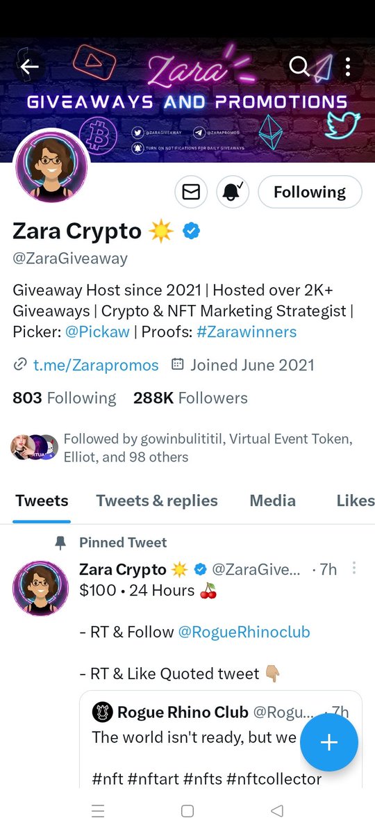 JulsNoWinSad's tweet photo. @ZaraGiveaway Done 😄😄 https://t.co/VDp63DADMI