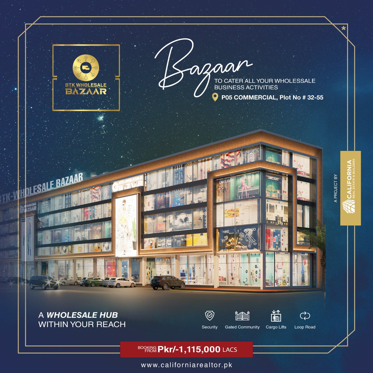 BTK Wholesale Bazaar! | Idealize the perfect Wholesale Bazaar in Karachi!
#btkwholesalebazar #bahriatown #bazarinkarachi #wholesalebazar #karachibazar #newproject2023 #projectannouncemnet #wholesalemarketinkarachi #karachi #dollar #lums #ImranRiazKhan