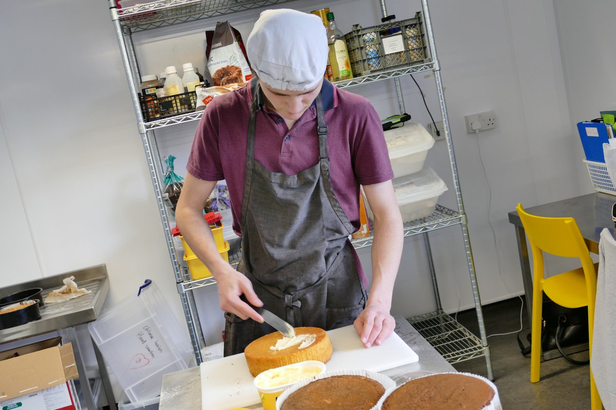 Don't forget to pick up a delicious slice of student-made cake next time your visit our Cafe 😋🙌