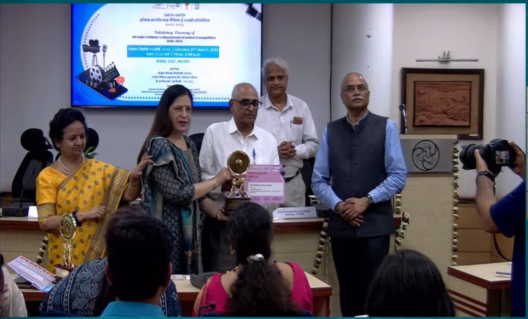 NCERT on Twitter "Award distribution at the Valedictory Session of the All India Children's