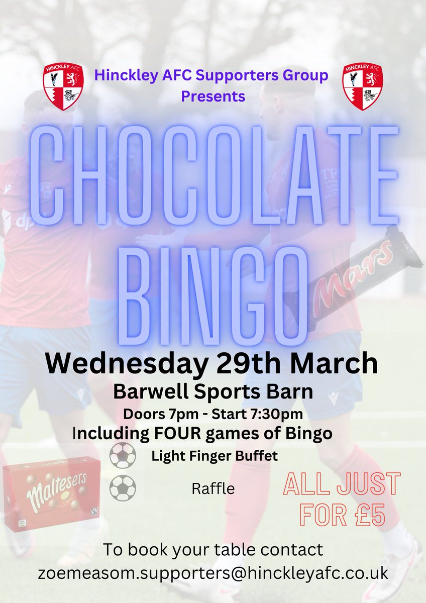 afc_hinckley's tweet photo. @JackRaff @GrpReports @Stuartplumbing @thomasflavells @uklinkcouriers @BelfordGKschool @StrachanFF
#chocolatebingo
#justintimeforeaster
#community
#chocolate
RT appreciated :) https://t.co/4kIE5zTdGV
