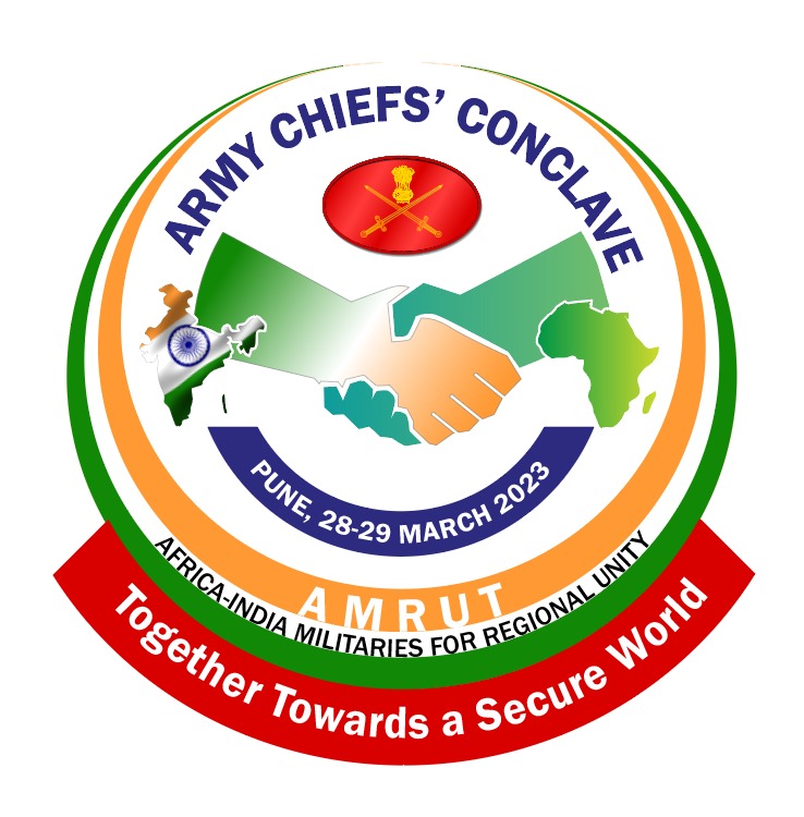 adgpi's tweet image. The inaugural Edition of India-Africa Chiefs&apos; Conclave, on the sidelines of #AFINDEX 23, is being organised at #Pune on 28-29 March. Defence Chiefs &amp;amp; Representatives of 31 African Nations will attend the Conclave to enhance defence &amp;amp; regional cooperation.

#IndiaAfricaFriendship