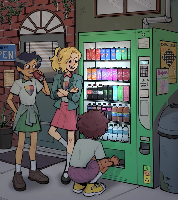 soda run #amphibia #sashannarcy 