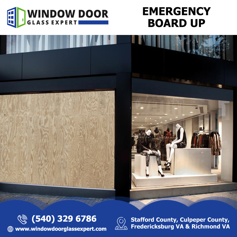 WindowDoorGlass's tweet photo. Our team of experts is available 24/7 to provide emergency board-up services for your home or business. Don't wait until it's too late - call Window Door Glass Expert today. Visit us at https://t.co/pFxUwxcleu
#emergencyboardup #glassrepair #emergencyglassrepair #glassreplacement https://t.co/mRWeCdp9Gn